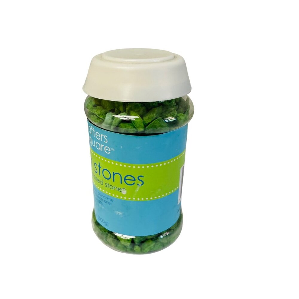 Crafter's Square Accent Stones Decorative Colored Stones 17.6 Oz‎ Green